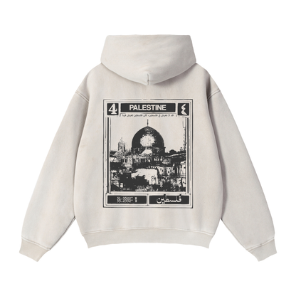 Palestine Stamp Zip-Up